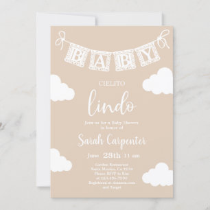 Cielito Lindo-Baby shower Kaart