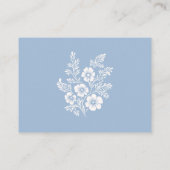 Cielito Lindo baby shower Luier Raffle Informatiekaartje (Achterkant)