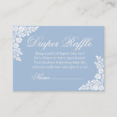 Cielito Lindo baby shower Luier Raffle Informatiekaartje (Voorkant)