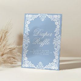 Cielito Lindo baby shower Luier Raffle Teken Reclamebord Met Voetstuk