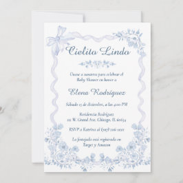 Cielito Lindo Babyshower Uitnodiging Sjabloon