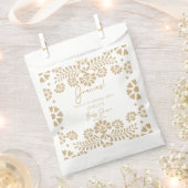 Cielito lindo beige Mexicaans baby shower Bedankzakje (Geknipt)