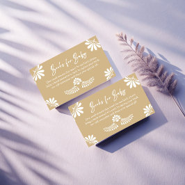 Cielito lindo beige Mexicaanse fiesta boek aanvraa Informatiekaartje