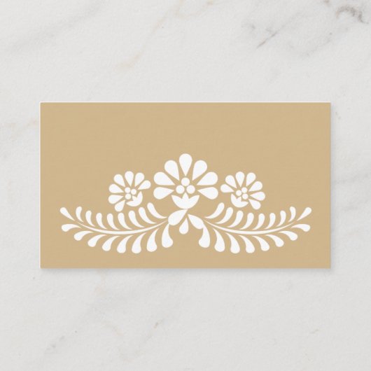 Cielito lindo beige Mexicaanse fiesta luier loteri Informatiekaartje (Achterkant)