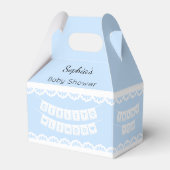 Cielito Lindo Blue Baby shower Bedankdoosjes (Achterkant)