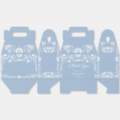 Cielito Lindo Blue Baby shower Bedankdoosjes (Ongevouwen)