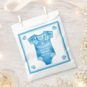 Cielito Lindo blue boy Bedankt baby shower Bedankzakje (Geknipt)