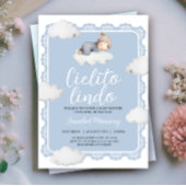 Cielito Lindo Blue Cloudy Sky Baby Boy Shower Kaart
