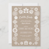 Cielito Lindo Boho Beige Geslachtsneutraal Kaart (Voorkant)