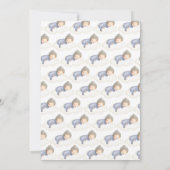 Cielito Lindo Boy Baby shower Kaart (Achterkant)