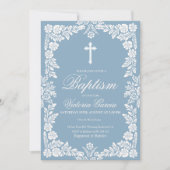 Cielito Lindo doop baby blauw Kaart (Voorkant)