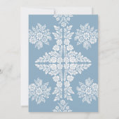 Cielito Lindo doop baby blauw Kaart (Achterkant)