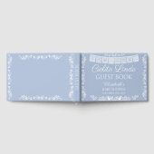 Cielito Lindo Dusty Blue Baby Shower Gastenboek (Volledig)
