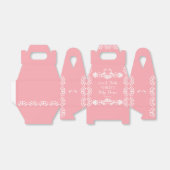 Cielito lindo Dusty Roze Baby shower Favorieten Do Bedankdoosjes (Uitgevouwen)