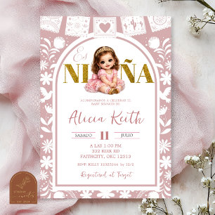 Cielito Lindo Es Nina Baby Shower Spaans Kaart