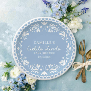 Cielito Lindo Fiesta Baby shower Papieren Bordje