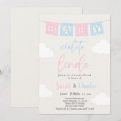 Cielito Lindo Genderonthulling Uitnodiging (Voorkant / Achterkant)