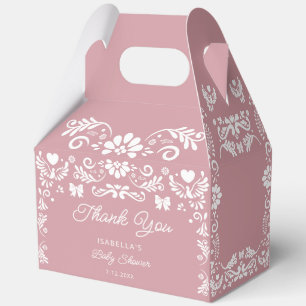 Cielito Lindo Girl Baby shower Bedankdoosjes
