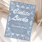Cielito Lindo Jongens Baby Shower Kaart