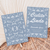Cielito Lindo Jongens Baby Shower Kaart