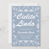 Cielito Lindo Jongens Baby Shower Kaart (Voorkant)