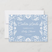 Cielito Lindo Mexicaans Baby shower bedankkaart Kaart (Voorkant)