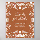 Cielito Lindo Mexicaans Baby shower Boeken voor Ba Poster (Voorkant)