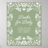 Cielito Lindo Mexicaans Baby shower Boeken voor Ba Poster (Voorkant)