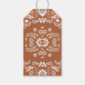 Cielito Lindo Mexicaans Baby shower Dank u Cadeaulabel (Achterkant)