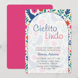 Cielito Lindo Mexicaans Baby shower Kaart