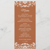 Cielito Lindo Mexicaans Baby shower Menu (Voorkant)