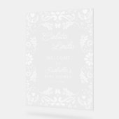 Cielito Lindo Mexicaans Baby shower Welkom Acryl Bord (Hoek)