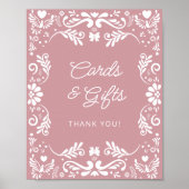 Cielito Lindo Mexicaanse Baby shower Kaarten en ge Poster (Voorkant)