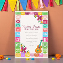 Cielito Lindo Mexicaanse Papel Picado Folk Art Fie