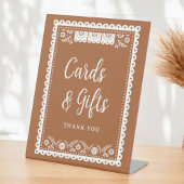 Cielito Lindo Mexicaanse thema Kaarten en geschenk Reclamebord Met Voetstuk