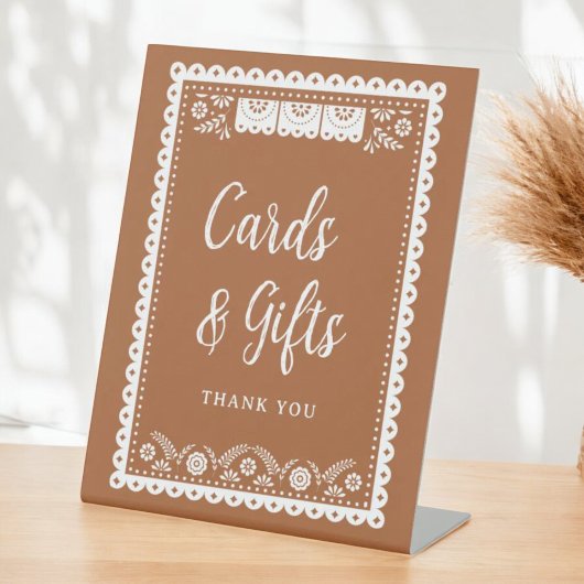 Cielito Lindo Mexicaanse thema Kaarten en geschenk Reclamebord Met Voetstuk