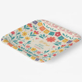 Cielito Lindo Mexican Baby Shower Fiesta Papieren Bordje (Gebogen)