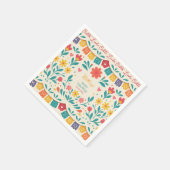 Cielito Lindo Mexican Baby Shower Fiesta Servet (Hoek)