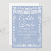 Cielito Lindo Mexican Fiesta Baby Shower Kaart (Voorkant / Achterkant)