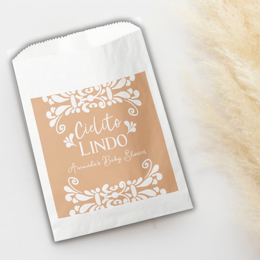 Cielito Lindo Mexican Fiesta Neutraal Baby shower Bedankzakje