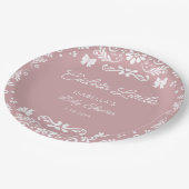 Cielito Lindo Mexican Girl Baby shower Papieren Bordje (Gekanteld)