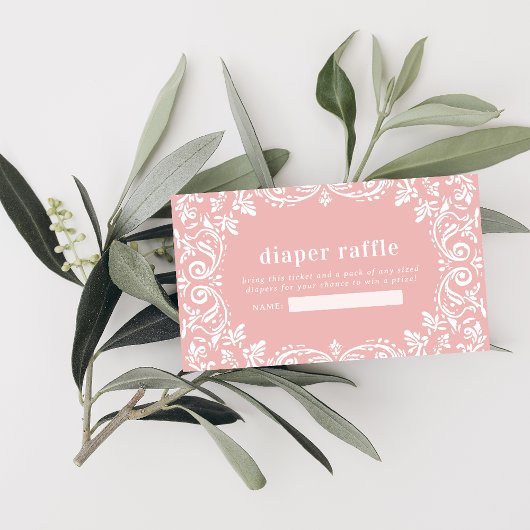 Cielito Lindo Mexican Papel Picado | Diaper Raffle Informatiekaartje