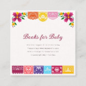 Cielito Lindo Mexican Papel Picado Folk Art Fiesta Informatiekaartje (Voorkant)