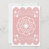 Cielito Lindo Mijlpaal Verjaardagsfeest Uitnodigin Kaart (Achterkant)