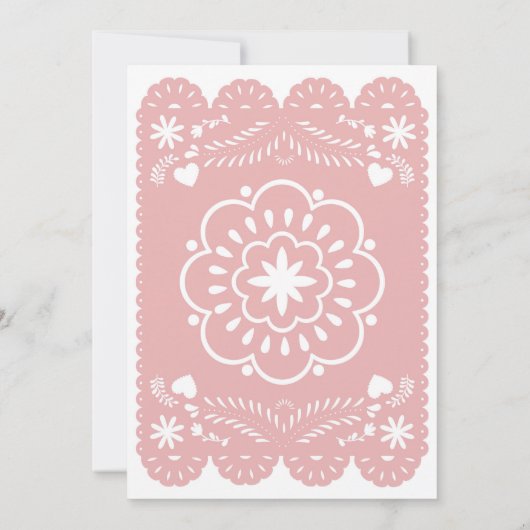 Cielito Lindo Mijlpaal Verjaardagsfeest Uitnodigin Kaart (Achterkant)