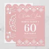 Cielito Lindo Mijlpaal Verjaardagsfeest Uitnodigin Kaart (Voorkant / Achterkant)