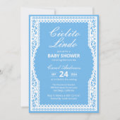 Cielito Lindo Papel Picado Baby shower Kaart (Voorkant)