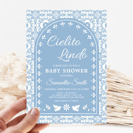 Cielito Lindo Papel Picado Baby Shower Kaart