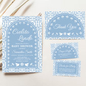 Cielito Lindo Papel Picado Baby Shower Kaart