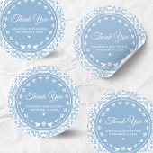 Cielito Lindo Papel Picado Baby Shower Ronde Sticker